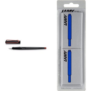 독일 라미 조이 만년필 015 캘리그래피 펜 1개 1.9mm + T10 잉크 카트리지 10개