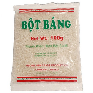 베트남 보트방 BOT BANG 가공전분 타피오카 버블티펄, 60개, 100g